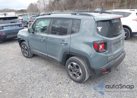 2018 Jeep Renegade Sport 4X4 from USA, damaged, VIN ZACCJBAB6JPH19710